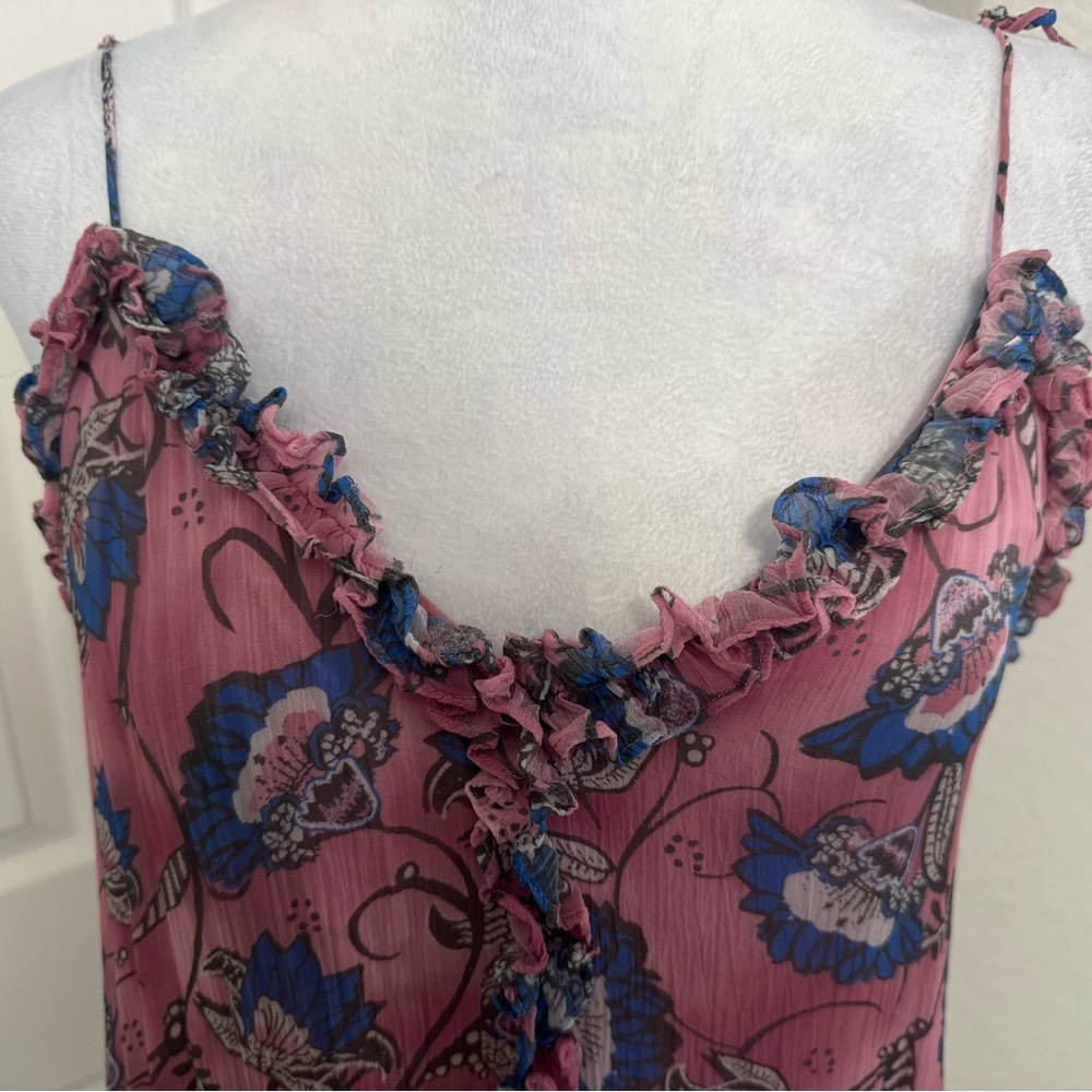 Cleobella Lotus Print Bella Mini Dress Size S - Picture 10 of 14